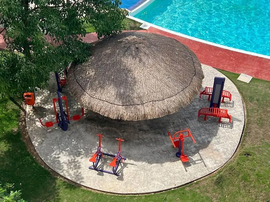 Лагуна. Морская. С Бассейном, 15 Мин От Моря Cancun 0*,  Mexico