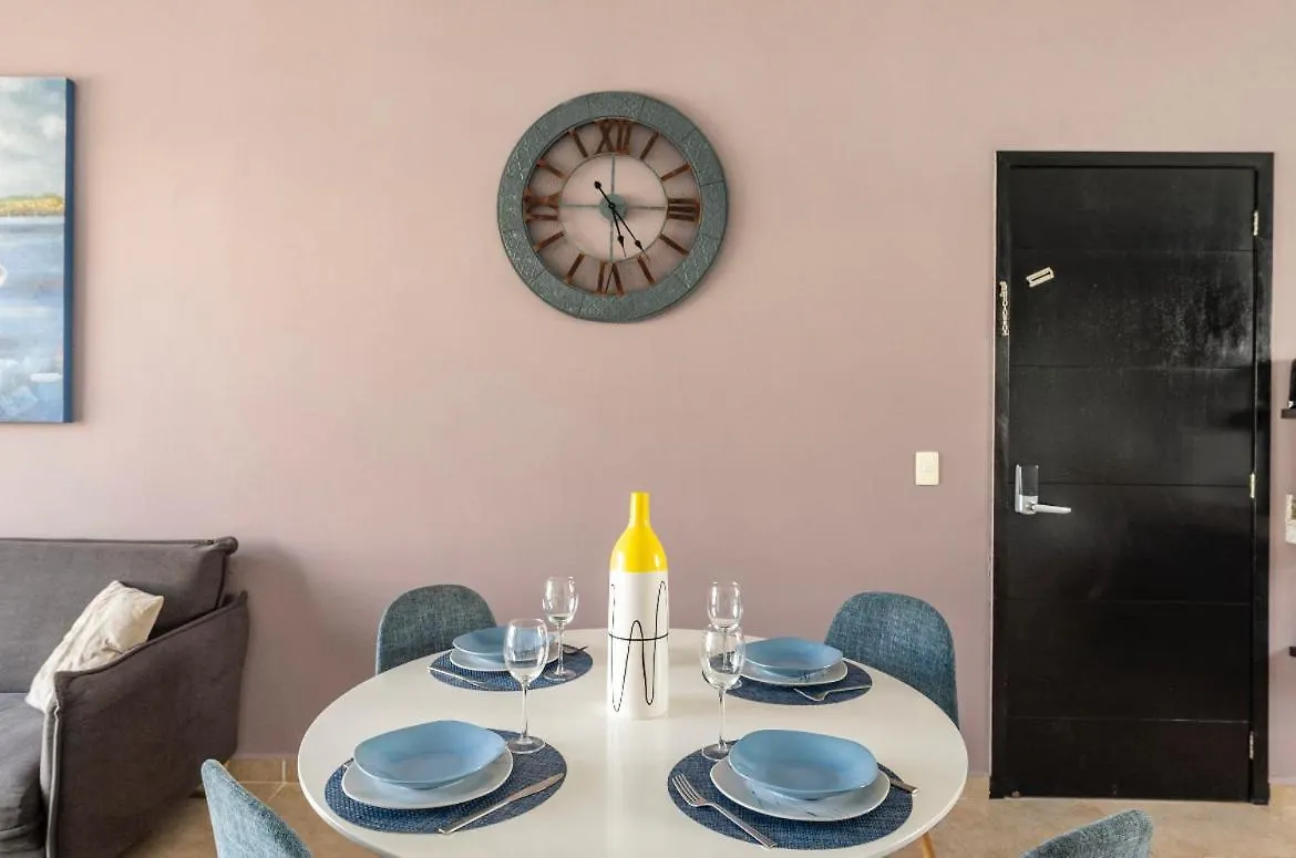 Apartment Лагуна. Морская. С Бассейном, 15 Мин От Моря Cancun Mexico